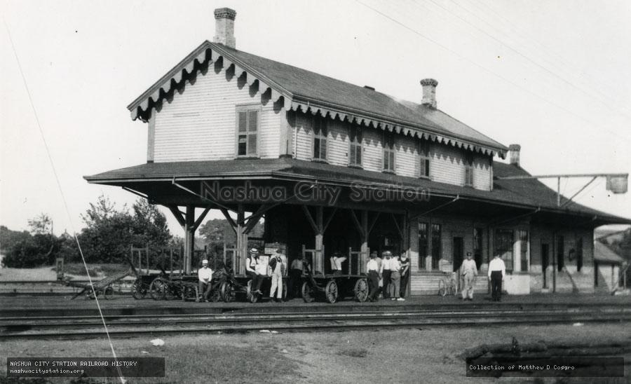 Postcard: Tremont, Massachusetts Station